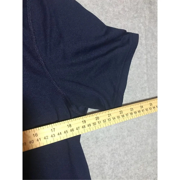 Mens NWT Adidas Shirt Size Medium Creator Tee Navy Blue Athletic Workout - Picture 3 of 4